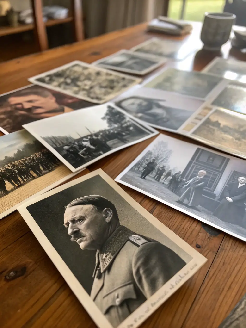 A photograph of historical documents and artifacts related to the Sainte Anastasie church, carefully preserved and displayed. This represents the 'Historical Archives' collection.
